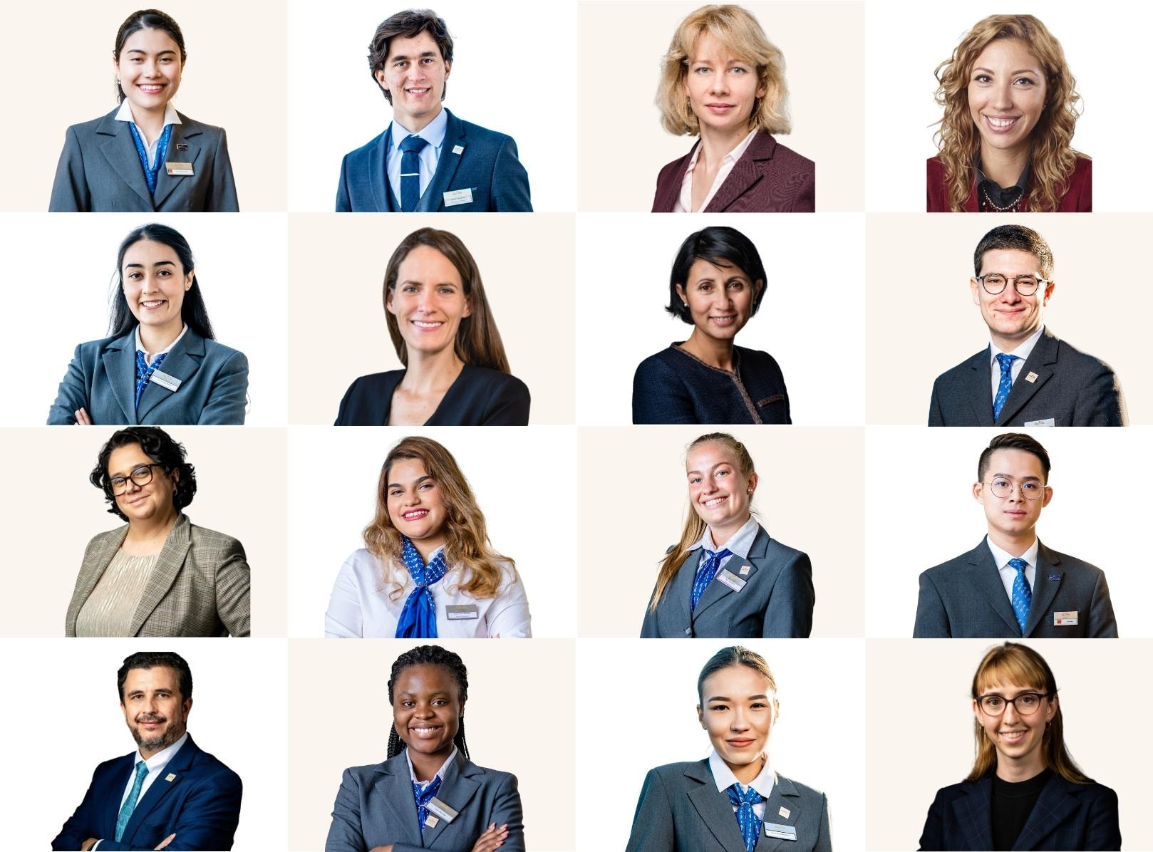 Students and faculty from César Ritz Colleges